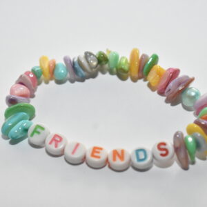 Rainbow Beaded Bracelet 🌈✨