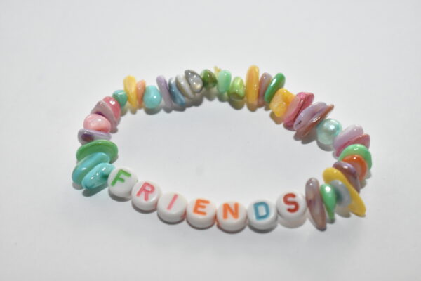 Rainbow Beaded Bracelet 🌈✨