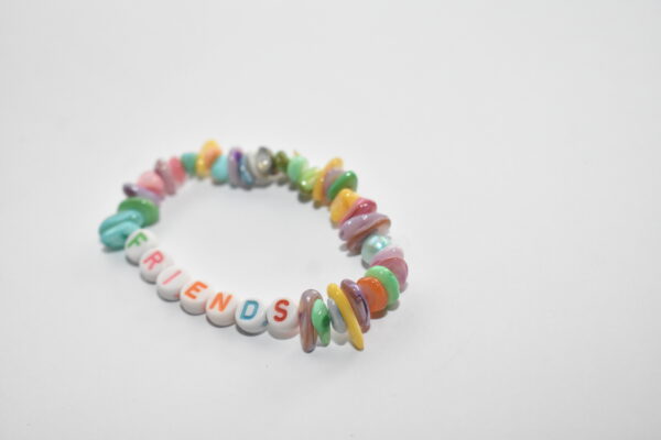 Rainbow Beaded Bracelet 🌈✨