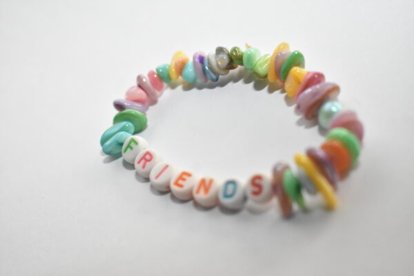 Rainbow Beaded Bracelet - Image 3
