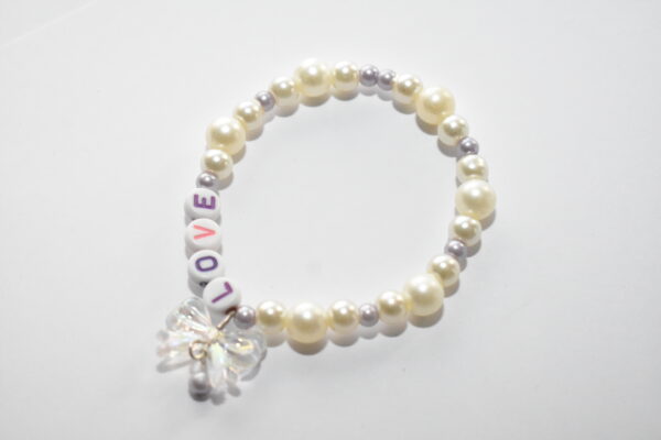 Butterfly Love Pearl Bracelet 🦋❤️✨