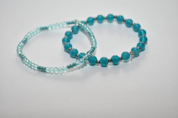 💎 Aqua Elegance Bracelet Set 🐚🌿💎