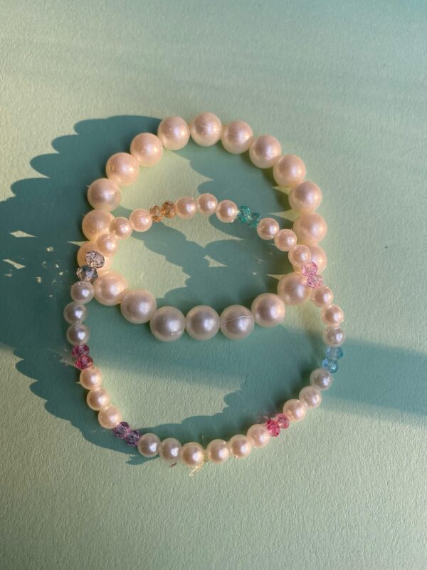 Vintage Pearl Glow Bracelet Set